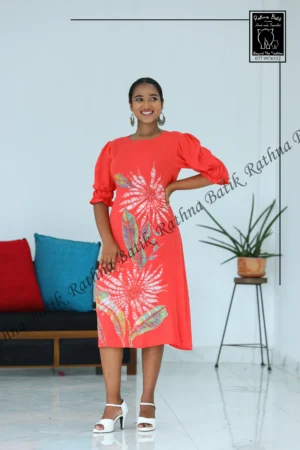 5DIV4264 Batik Frock